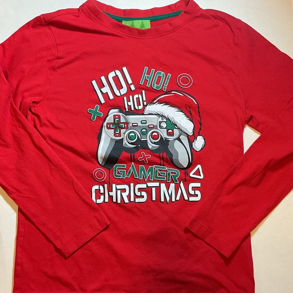 Gamer Christmas Long Sleeve Shirt